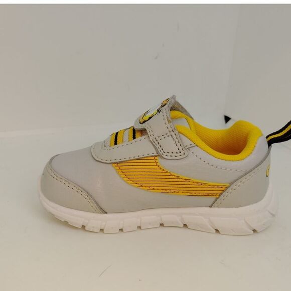 Nickelodeon Garfield Boys Gray & Orange Sneakers - Size 6 - Picture 4 of 7